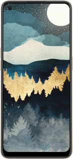 Силиконовый чехол Ночной пейзаж с лесом и горами для Oppo Reno8 5G - 6493u-2614 изображение 