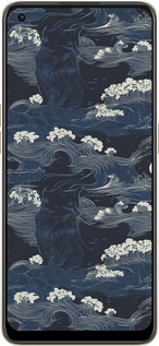 Силиконовый чехол Морская тематика в стиле арт-деко для Oppo Reno8 5G - 6520u-2614 изображение 