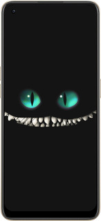 Силиконовый чехол Чеширский кот для Oppo Reno8 5G - 689u-2614 изображение 