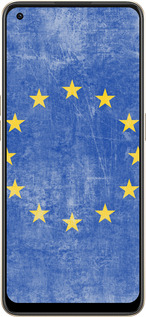 Силиконовый чехол Евросоюз 4 для Oppo Reno8 5G - 765u-2614 изображение 