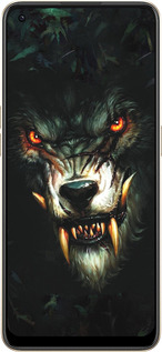 Силиконовый чехол Дьявольский волк для Oppo Reno8 5G - 833u-2614 изображение 