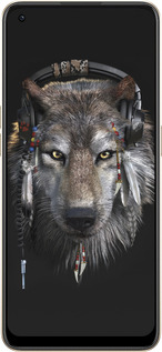 Силиконовый чехол Волк-меломан для Oppo Reno8 5G - 875u-2614 изображение 