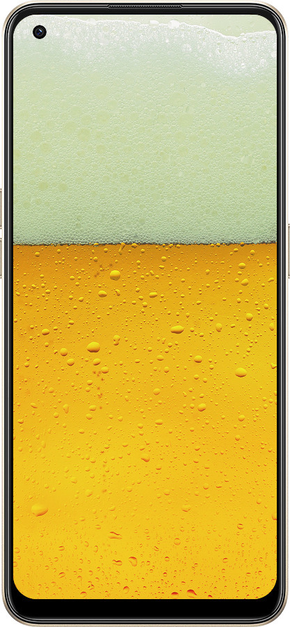 Силиконовый чехол Пиво для Oppo Reno8 5G - 1145u-2614 изображение 