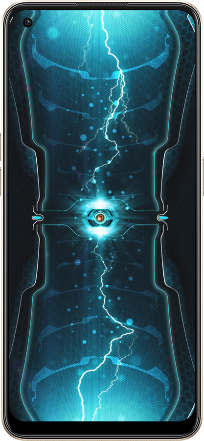 Силиконовый чехол Молнии в цилиндре для Oppo Reno8 5G - 120u-2614 изображение 