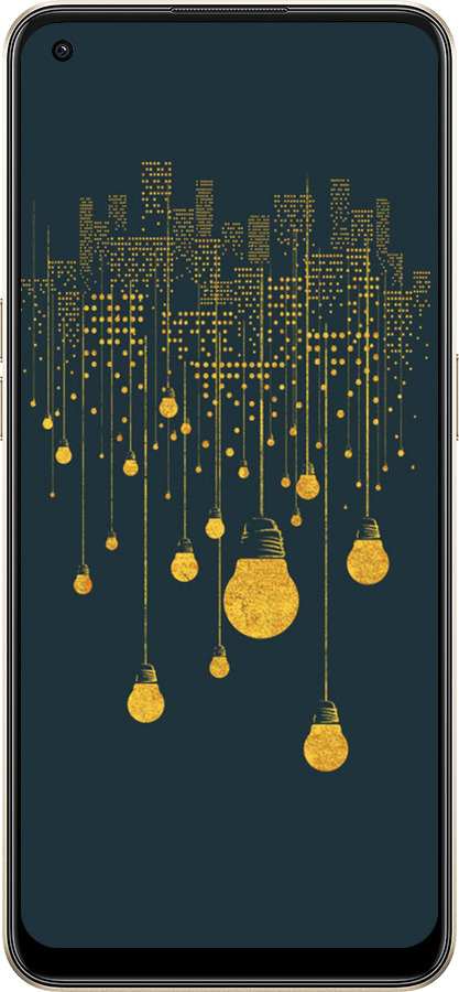 Силіконовий чехол Ілюстрація нічного міста для Oppo Reno8 5G - 4162u-2614 изображение 