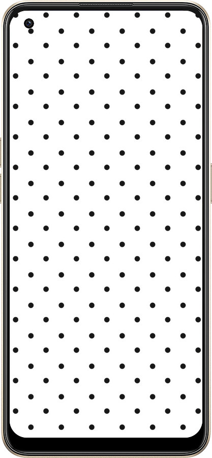 Силиконовый чехол Горох для Oppo Reno8 5G - 4289u-2614 изображение 