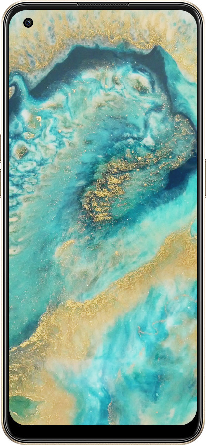 Силіконовий чехол Green marble для Oppo Reno8 5G - 4365u-2614 изображение 