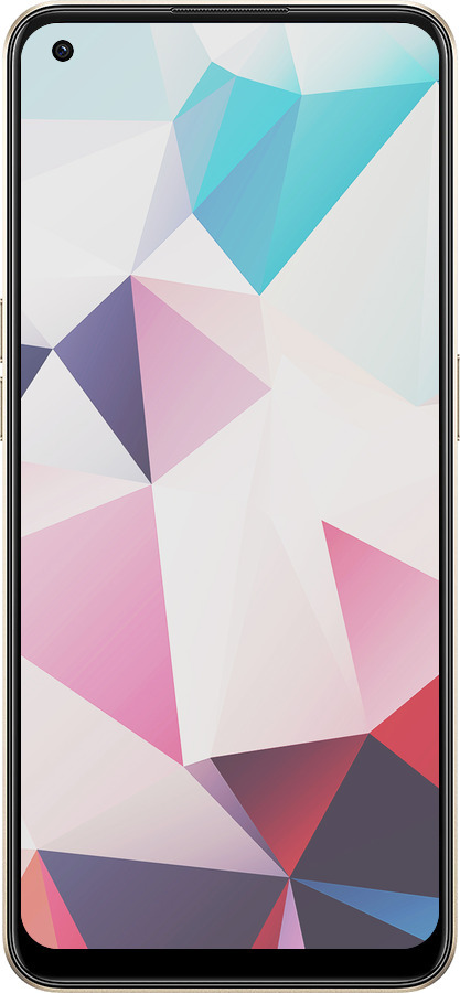 Силиконовый чехол Геометрия 3 для Oppo Reno8 5G - 4415u-2614 изображение 