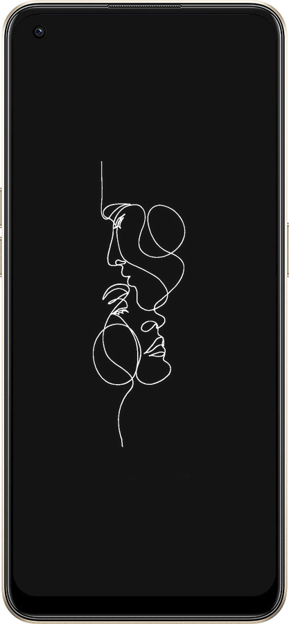 Силиконовый чехол Пара для Oppo Reno8 5G - 4457u-2614 изображение 