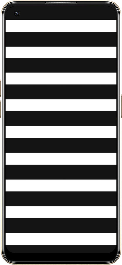 Силиконовый чехол Черно-белые полосы для Oppo Reno8 5G - 4461u-2614 изображение 