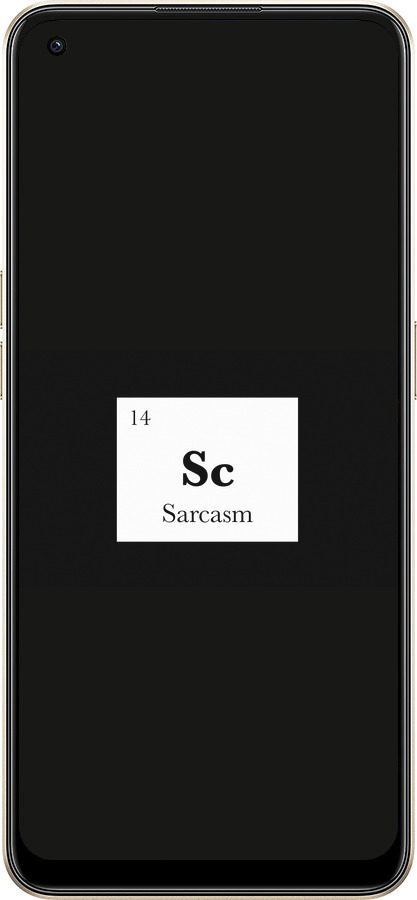 Силиконовый чехол Сарказм для Oppo Reno8 5G - 4501u-2614 изображение 