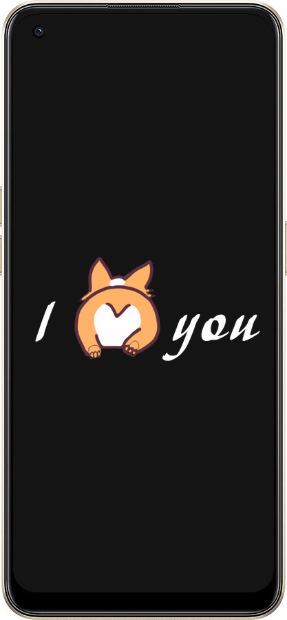 Силиконовый чехол Люблю для Oppo Reno8 5G - 4586u-2614 изображение 