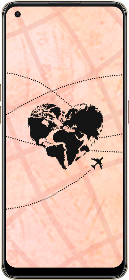 Силіконовий чехол Подорожуй для Oppo Reno8 5G - 4607u-2614 изображение 