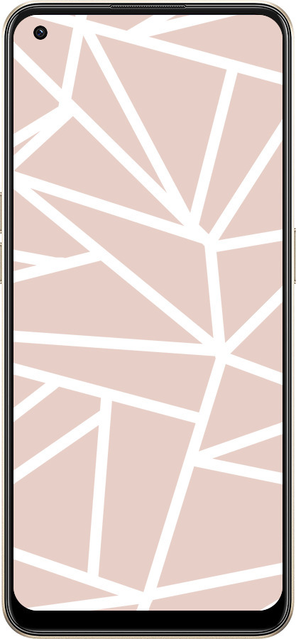 Силиконовый чехол Абстракция 2 для Oppo Reno8 5G - 4872u-2614 изображение 