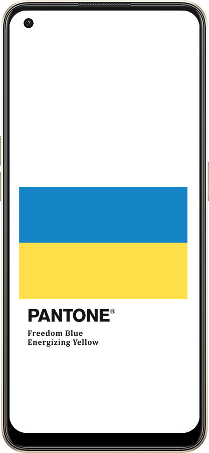 Силиконовый чехол Прапор Пантон для Oppo Reno8 5G - 5275u-2614 изображение 