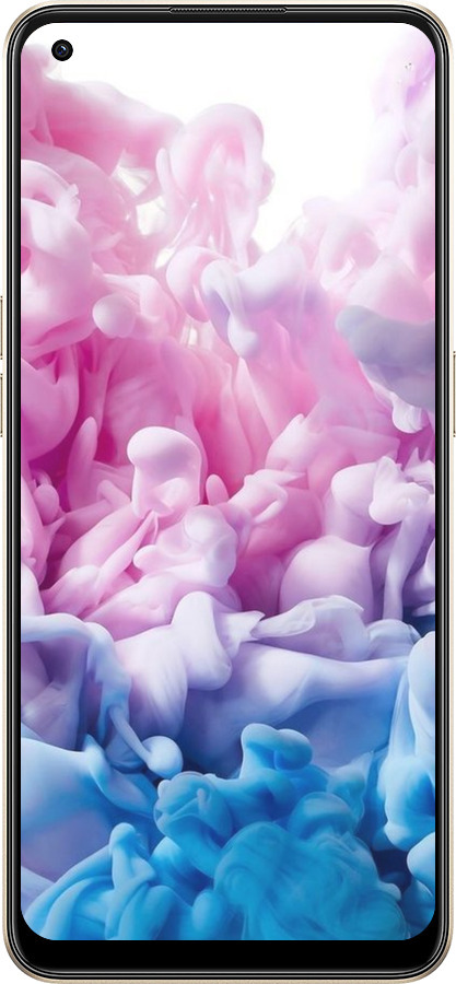Силиконовый чехол Акварель абстракция для Oppo Reno8 5G - 5335u-2614 изображение 