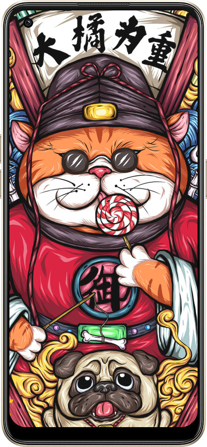 Силиконовый чехол № 5341 для Oppo Reno8 5G - 5341u-2614 изображение 