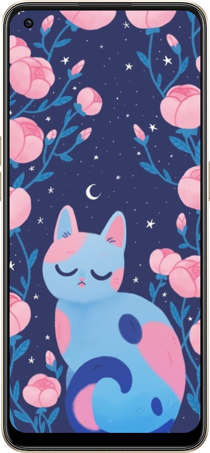 Силиконовый чехол № 5409 для Oppo Reno8 5G - 5409u-2614 изображение 