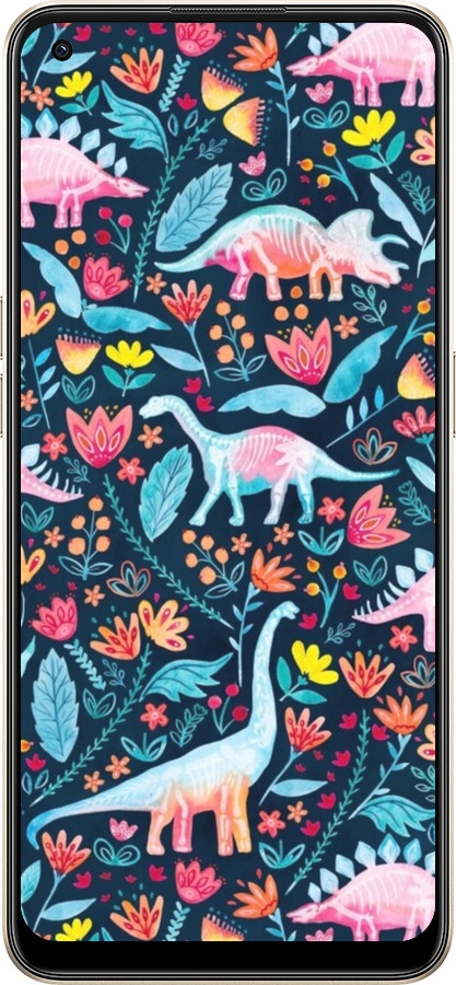 Силиконовый чехол № 5415 для Oppo Reno8 5G - 5415u-2614 изображение 