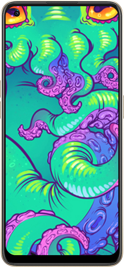 Силиконовый чехол № 5427 для Oppo Reno8 5G - 5427u-2614 изображение 