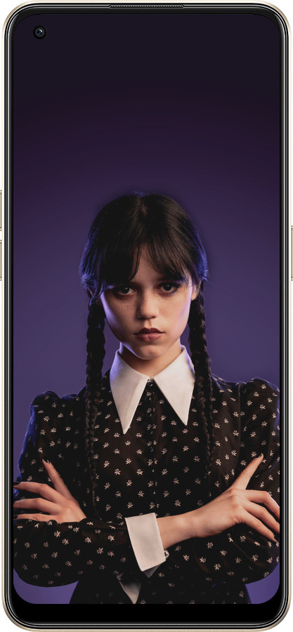 Силиконовый чехол Wednesday v3 для Oppo Reno8 5G - 5517u-2614 изображение 