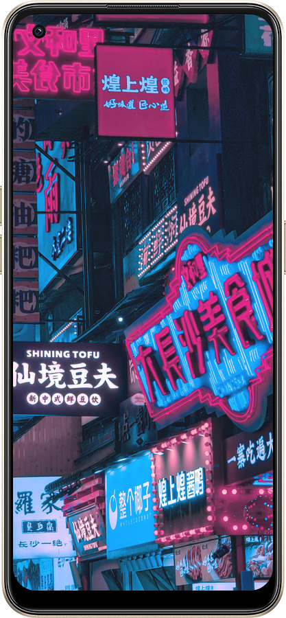 Силиконовый чехол Hong Kong City для Oppo Reno8 5G - 5536u-2614 изображение 