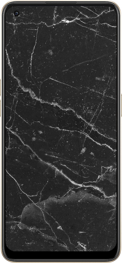 Силиконовый чехол Черный мрамор v2 для Oppo Reno8 5G - 5568u-2614 изображение 