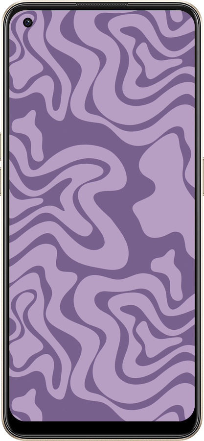 Силиконовый чехол Абстрактный узор v2 для Oppo Reno8 5G - 5572u-2614 изображение 