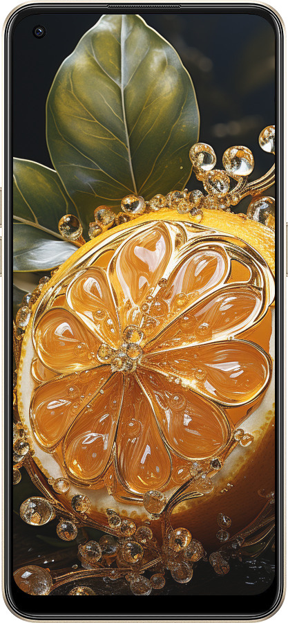 Силіконовий чехол Лимон для Oppo Reno8 5G - 5647u-2614 изображение 