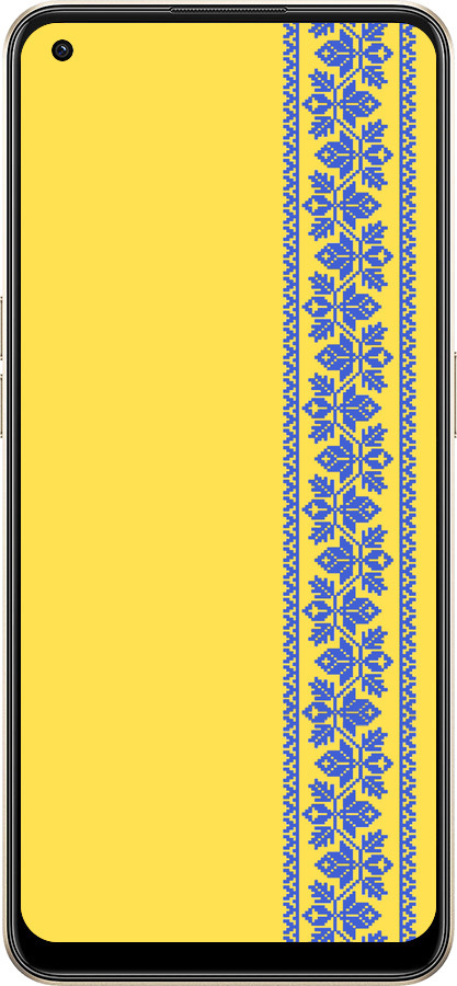 Силиконовый чехол Вышиванка 4 для Oppo Reno8 5G - 569u-2614 изображение 