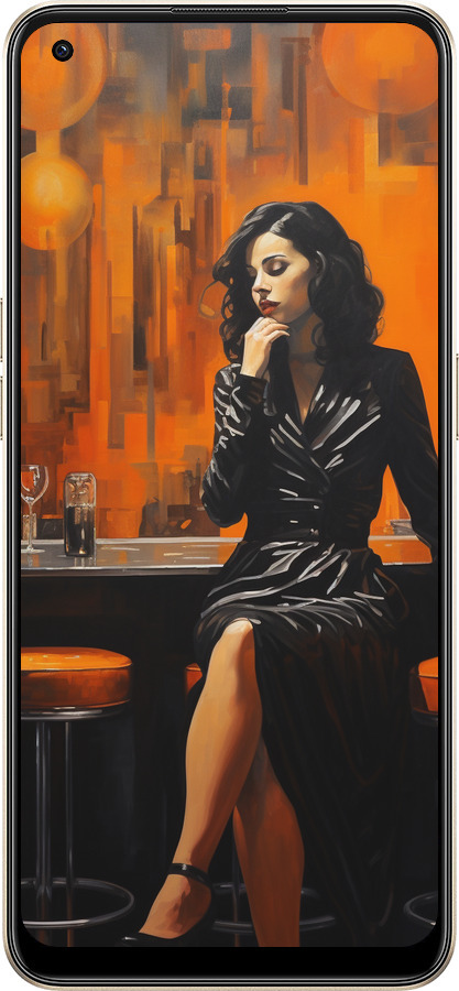 Силиконовый чехол Чехол для телефона для Oppo Reno8 5G - 5961u-2614 изображение 