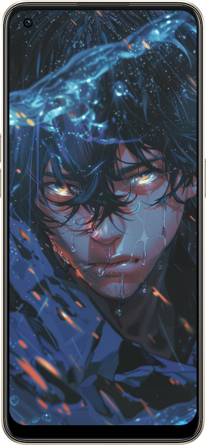 Силіконовий чехол Satoru Gojou для Oppo Reno8 5G - 6128u-2614 изображение 