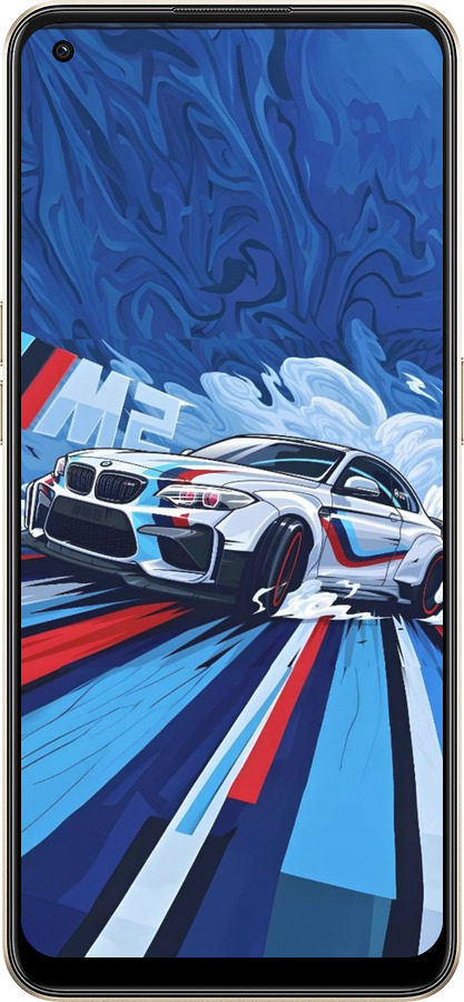 Силиконовый чехол БМВ для Oppo Reno8 5G - 6292u-2614 изображение 