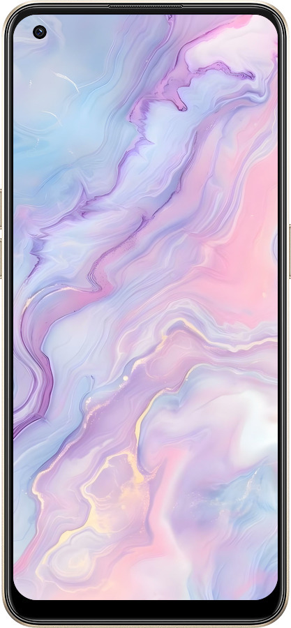 Силіконовий чехол Нежный мрамор для Oppo Reno8 5G - 6310u-2614 изображение 