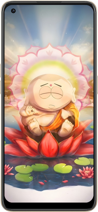 Силиконовый чехол Саус парк Эрик для Oppo Reno8 5G - 6387u-2614 изображение 