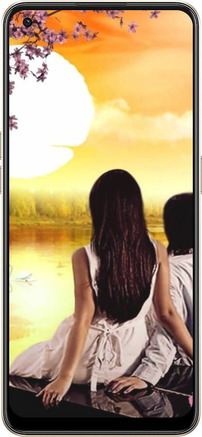 Силиконовый чехол Sunset для Oppo Reno8 5G - 6607u-2614 изображение 