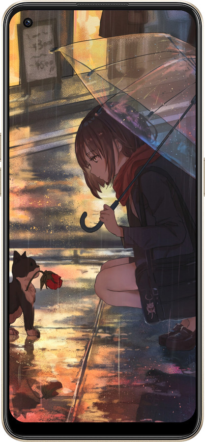 Силиконовый чехол Anime для Oppo Reno8 5G - 6609u-2614 изображение 