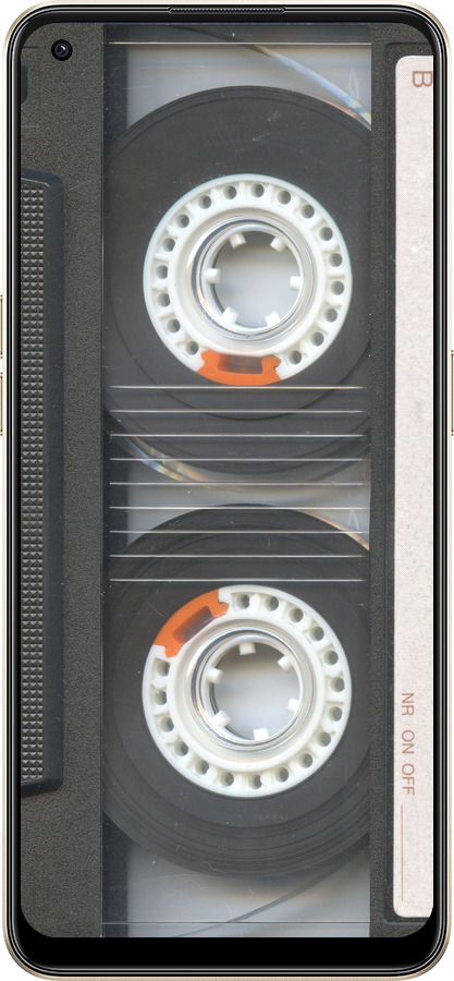 Силиконовый чехол Кассета для Oppo Reno8 5G - 876u-2614 изображение 