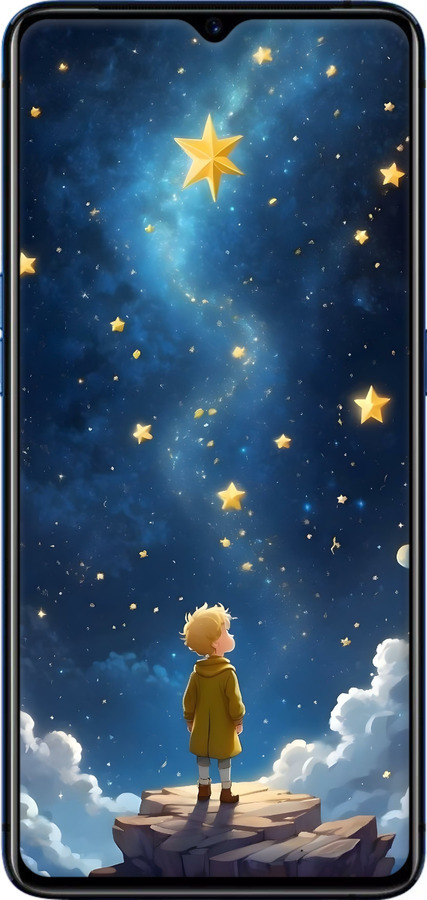 TPU чехол Маленький принц для Oppo Reno Ace - 6326b-1964 изображение 