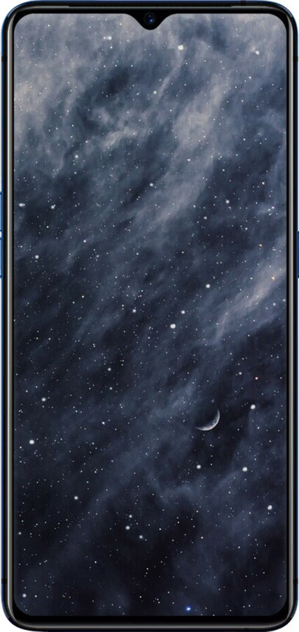 TPU чехол Голубые облака, Голубая луна для Oppo Reno Ace - 6398b-1964 изображение 