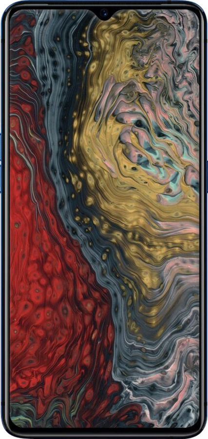 TPU чехол С изображением абстрактной живописи для Oppo Reno Ace - 6530b-1964 изображение 