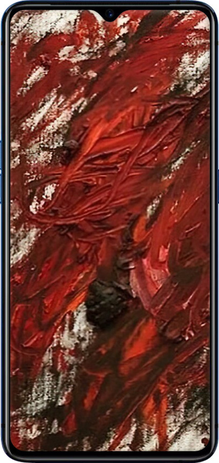 TPU чехол Абстрактная композиция в красных тонах для Oppo Reno Ace - 6541b-1964 изображение 