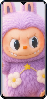 Силиконовый чехол Лабубу для Oppo Reno Ace - 6708u-1964 изображение 