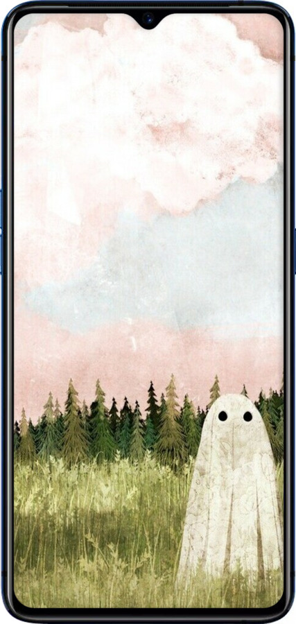 2D пластиковый чехол Привидение для Oppo Reno Ace - 6401t-1964 изображение 