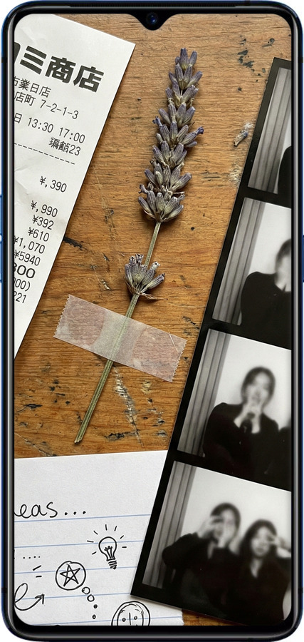 Силіконовий чехол Aesthetic Scrapbook Collage для Oppo Reno Ace - 6773u-1964 изображение 