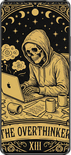 TPU чехол The Overthinker для Oppo Reno10 Pro - 6774b-3109 изображение 