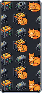 TPU чехол Autonomous Zone для Oppo Reno10 - 6771b-3107 изображение 