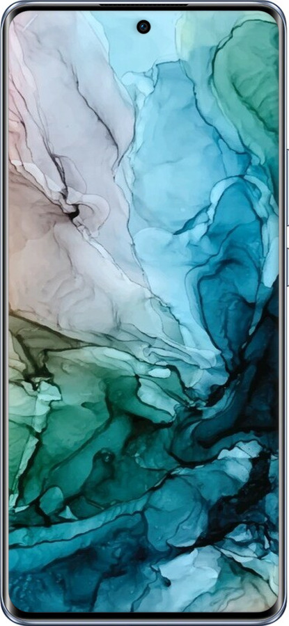 TPU чехол С красочной абстрактной картиной Соленые берега для Oppo Reno10 - 6405b-3107 изображение 