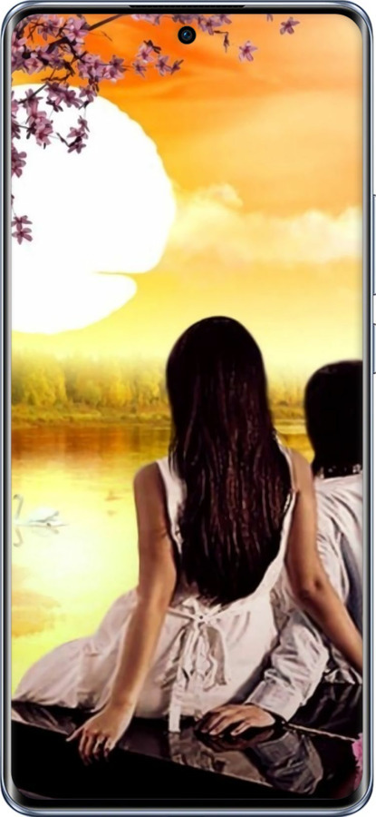 TPU чехол Sunset для Oppo Reno10 - 6607b-3107 изображение 