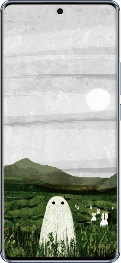 Силіконовий чехол Привид для Oppo Reno10 - 6492u-3107 изображение 